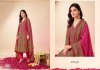 Umika By Glossy Simar Twill Jacquard Dress Materials 